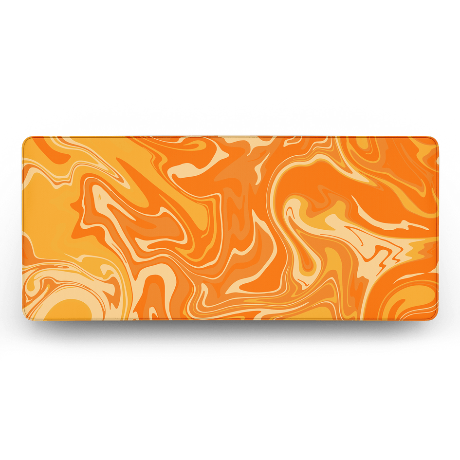 Aquario - Naranja - MacvethOS Artisan Deskmat