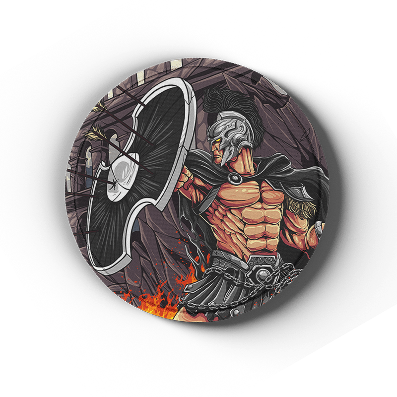 Ares - Artisan Coasters - MacvethOS Artisan Deskmat