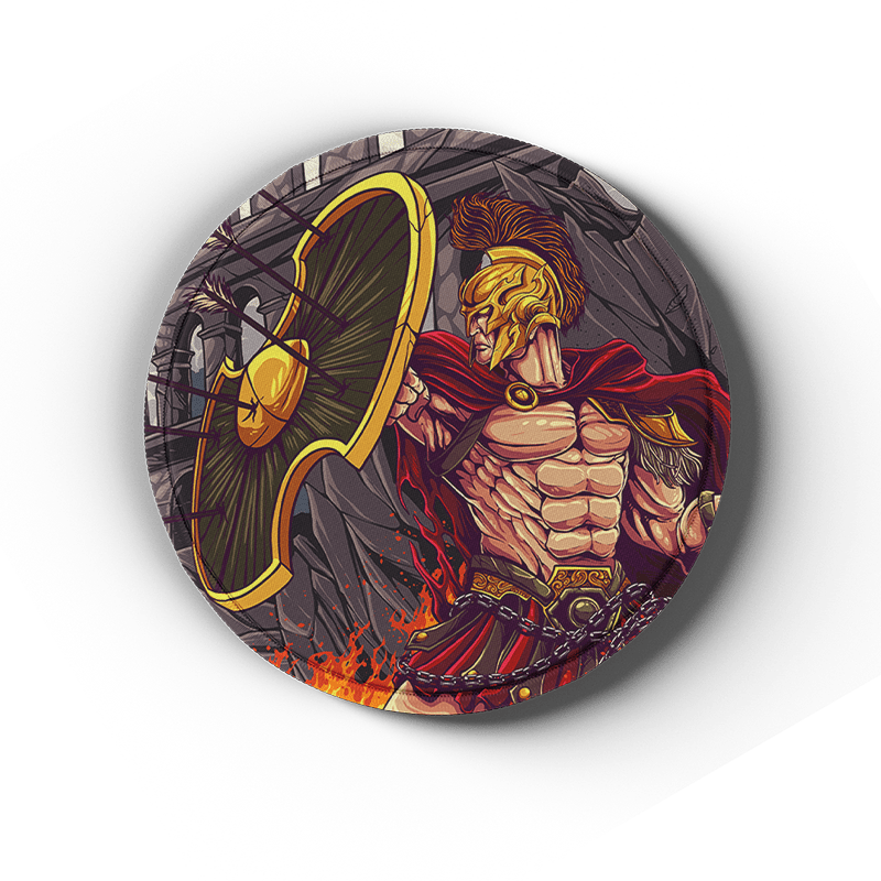 Ares - Artisan Coasters - MacvethOS Artisan Deskmat