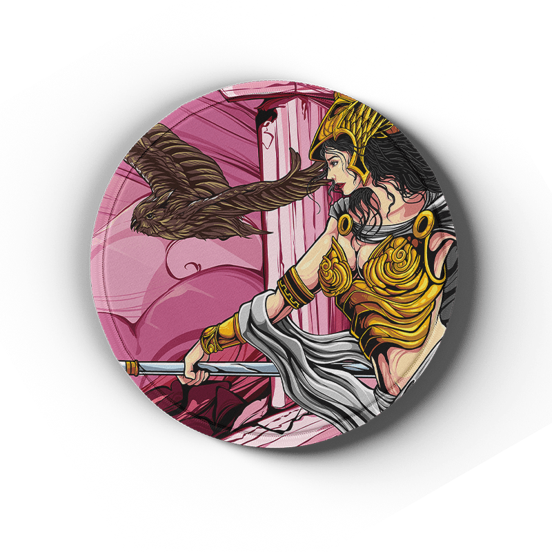 Athena - Artisan Coasters - MacvethOS Artisan Deskmat