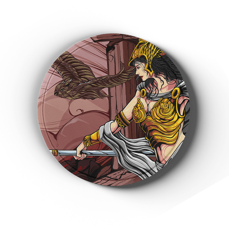 Athena - Artisan Coasters - MacvethOS Artisan Deskmat