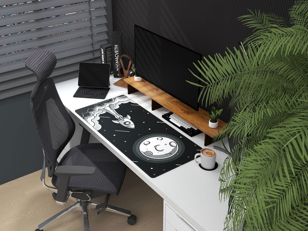 Cosmic Lift - Off - MacvethOS Artisan Deskmat