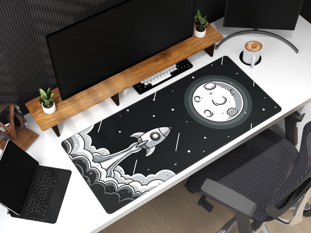Cosmic Lift - Off - MacvethOS Artisan Deskmat