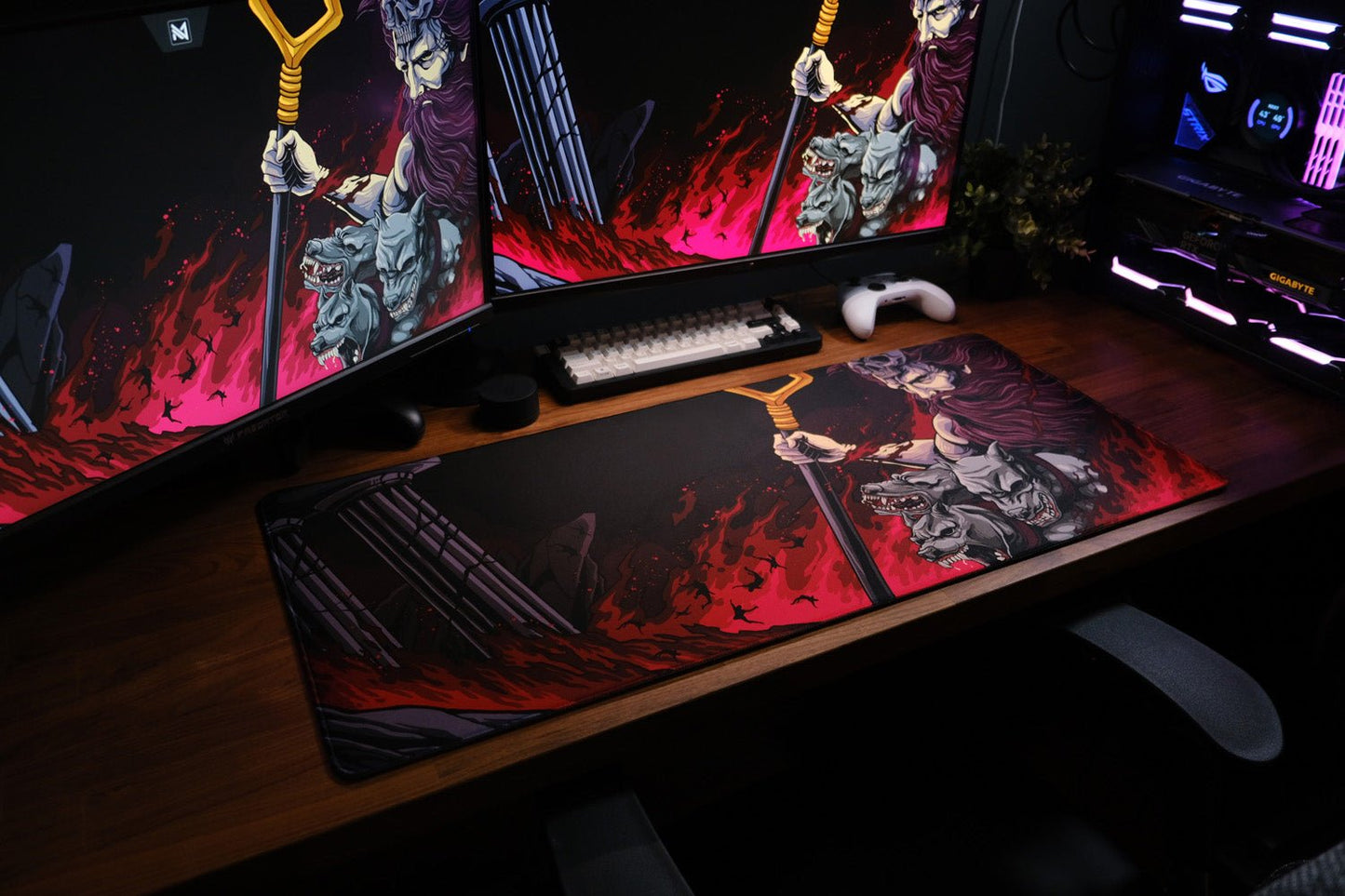 Greek - Hades - MacvethOS Artisan Deskmat