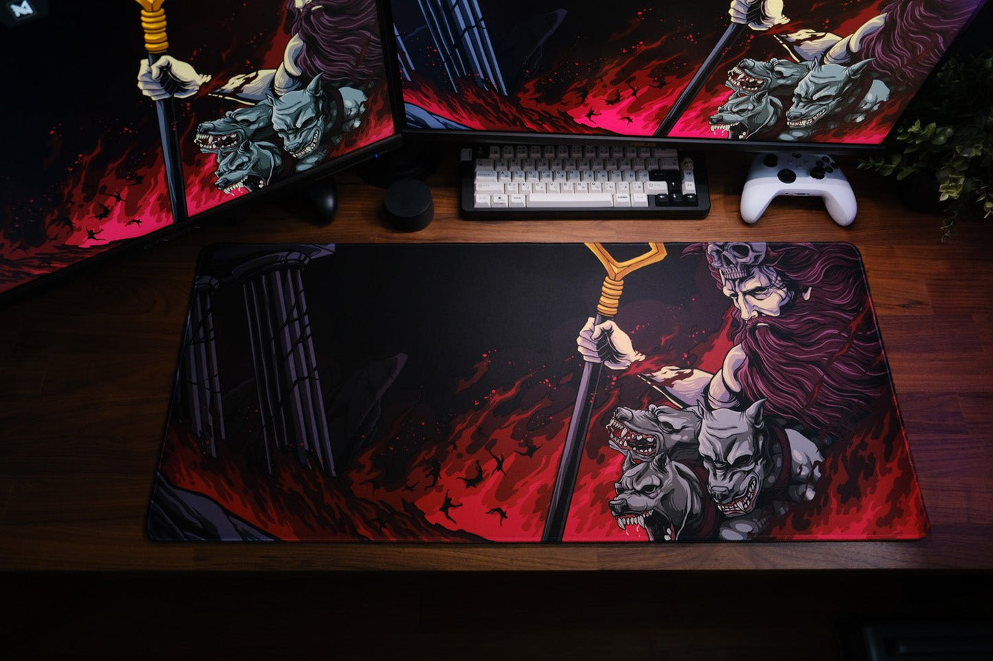 Greek - Hades - MacvethOS Artisan Deskmat