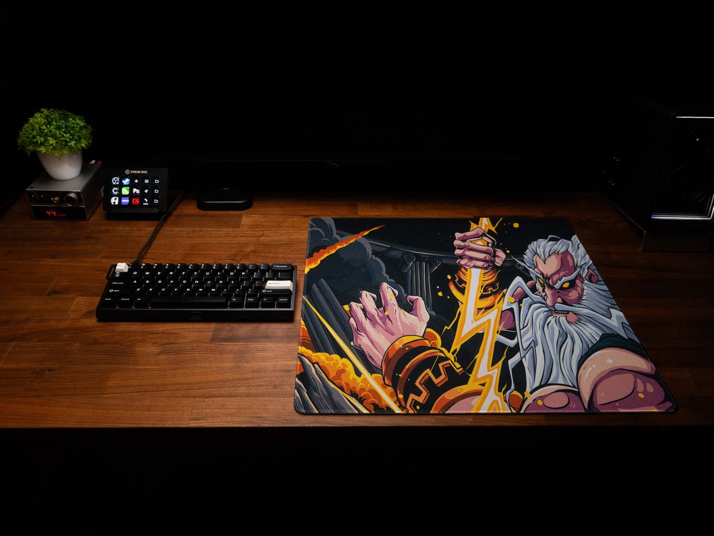 Greek Myth Zeus - Omni Pro Deskmat - MacvethOS Artisan Deskmat