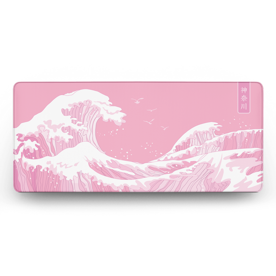 Kanagawa - Blush - MacvethOS Artisan Deskmat