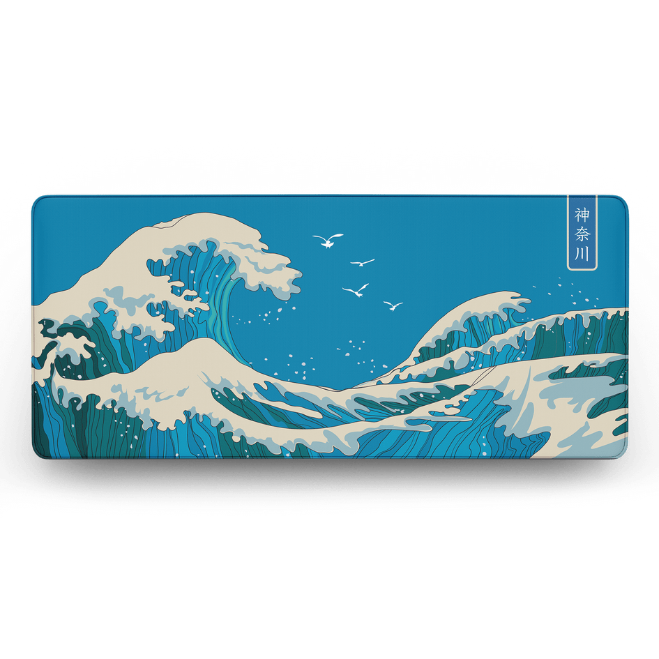 Kanagawa - Ice Berg - MacvethOS Artisan Deskmat