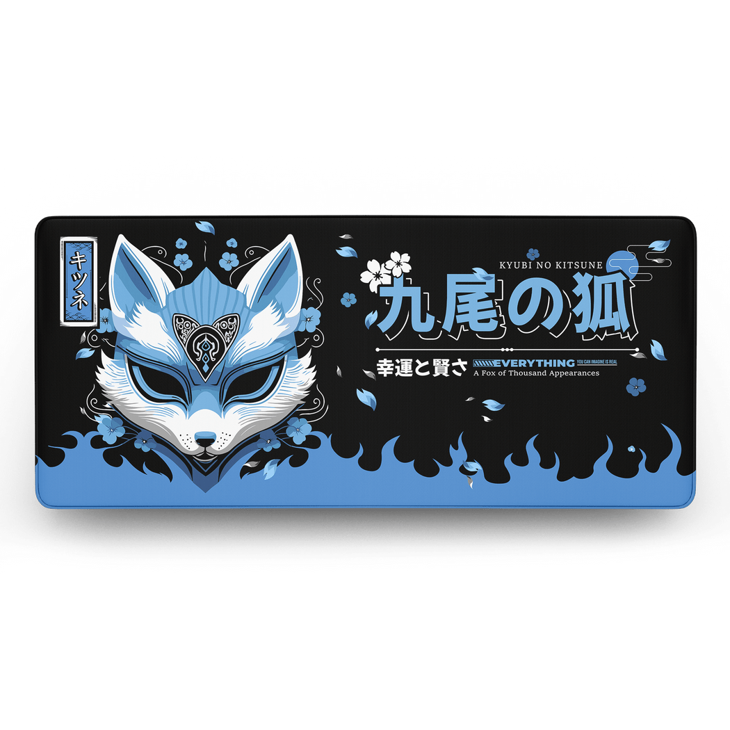 Kitsune - Ao - MacvethOS Artisan Deskmat