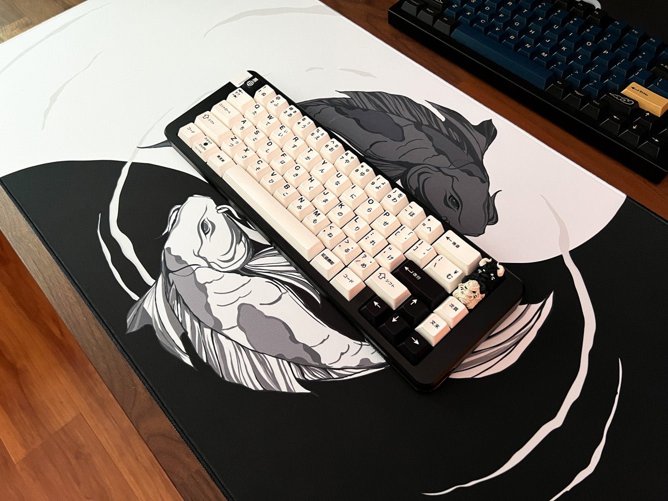 Koi Kage Shiro - MacvethOS Artisan Deskmat