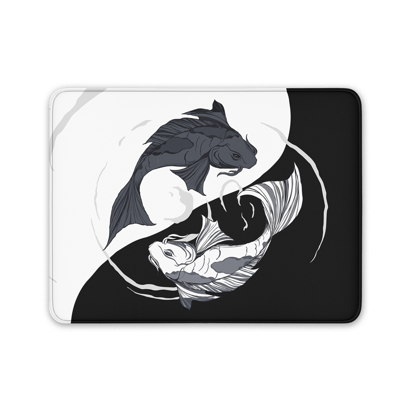 Koi Shiro ( Compact ) - MacvethOS Artisan Deskmat