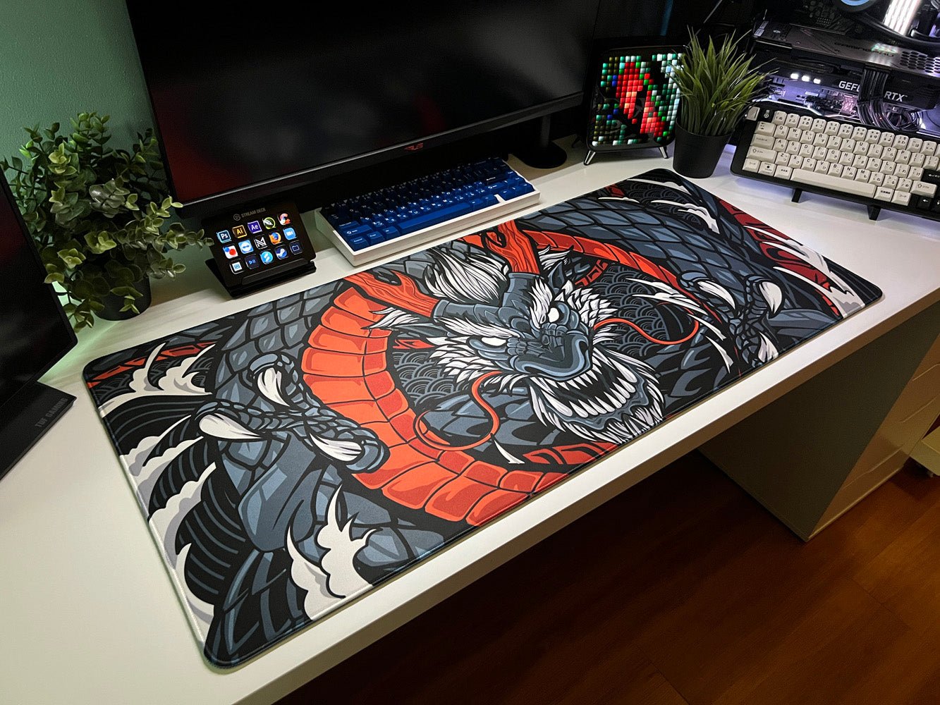 Ryuo - jin Volcanic - MacvethOS Artisan Deskmat