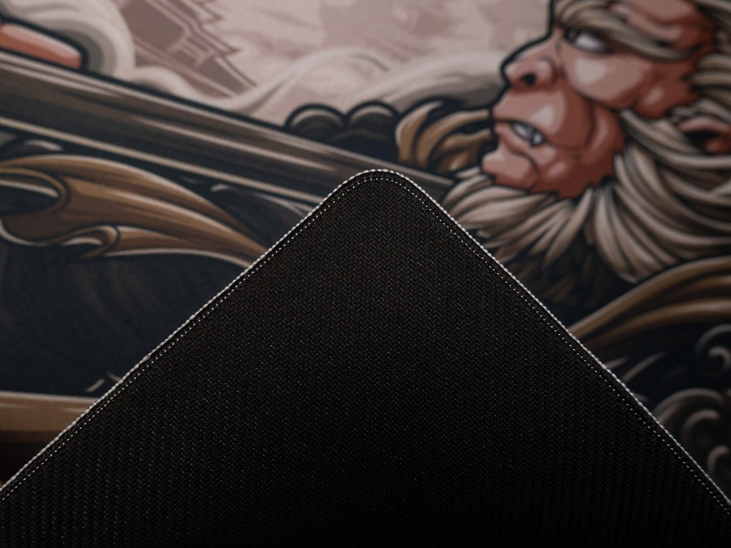 Sun Wukong Earth - Omni Pro Deskmat - MacvethOS Artisan Deskmat