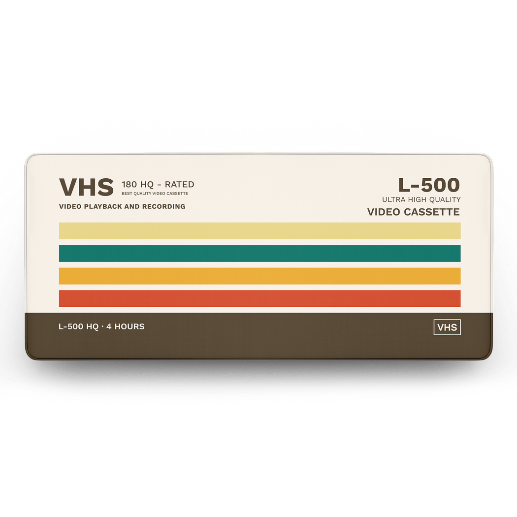 VideoTape - MacvethOS Artisan Deskmat