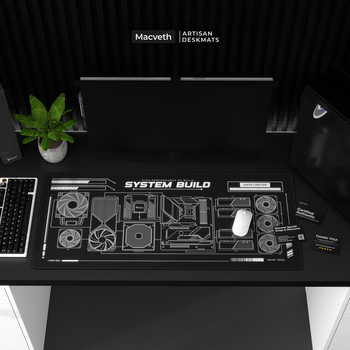 System Build It System Build - ( Blue Team ) – MacvethOS Artisan Deskmat