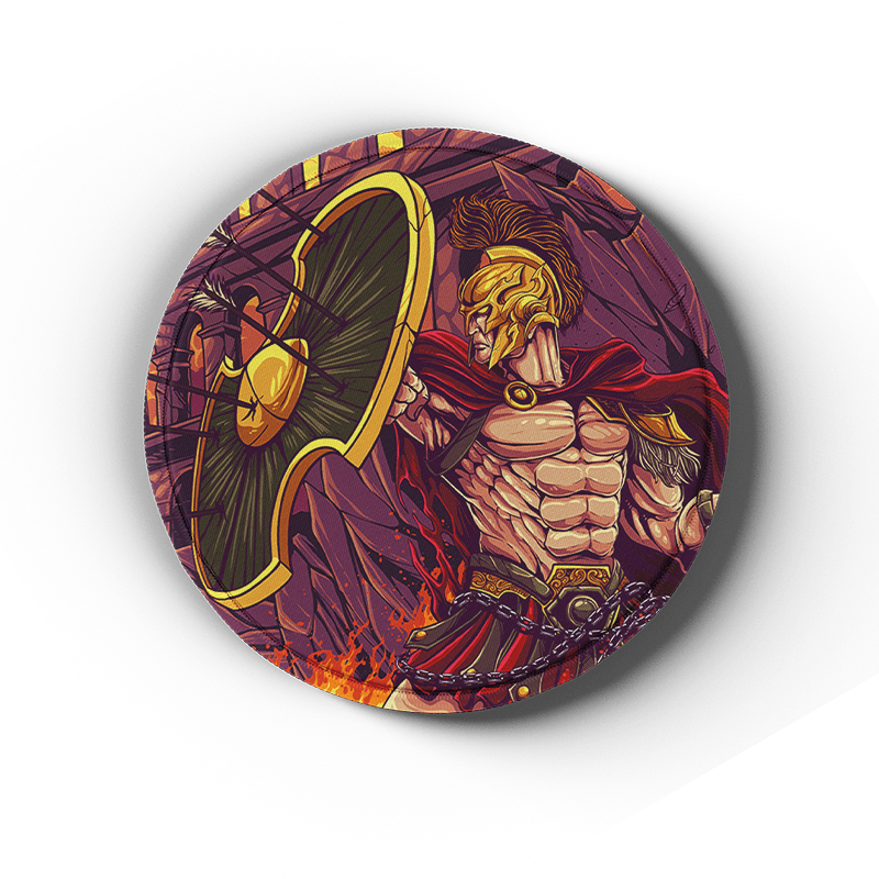 Ares - Artisan Coasters - MacvethOS Artisan Deskmat