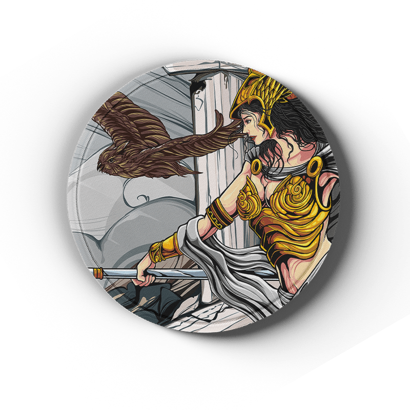 Athena - Artisan Coasters - MacvethOS Artisan Deskmat