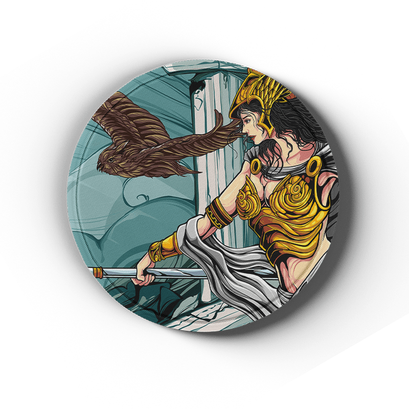 Athena - Artisan Coasters - MacvethOS Artisan Deskmat