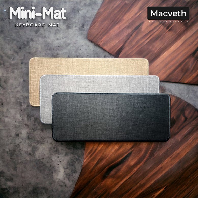 Cambric - Keyboard Mat - MacvethOS Artisan Deskmat