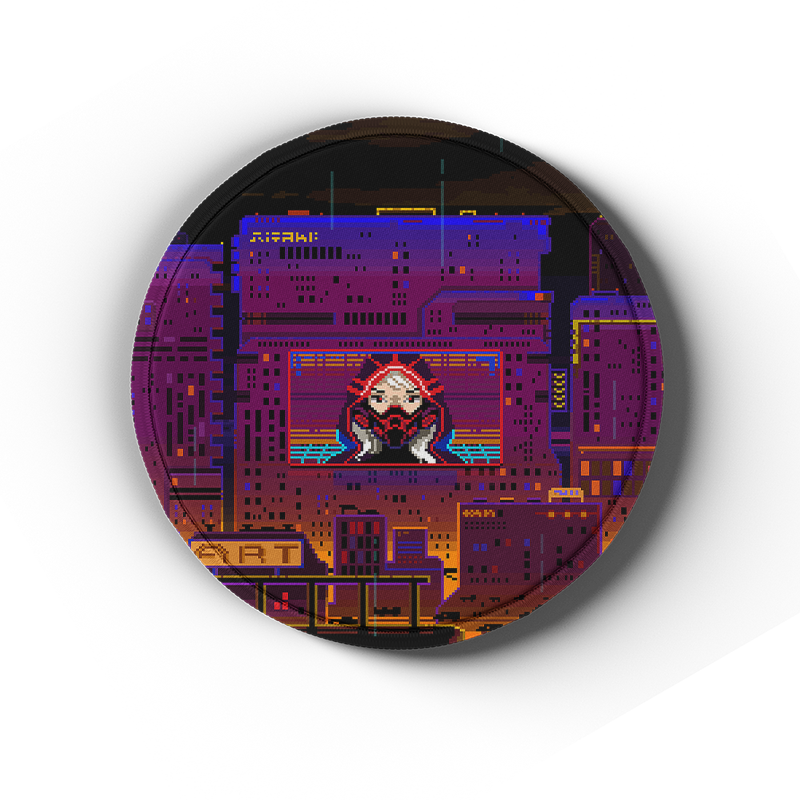 Cybercity - Artisan Coasters