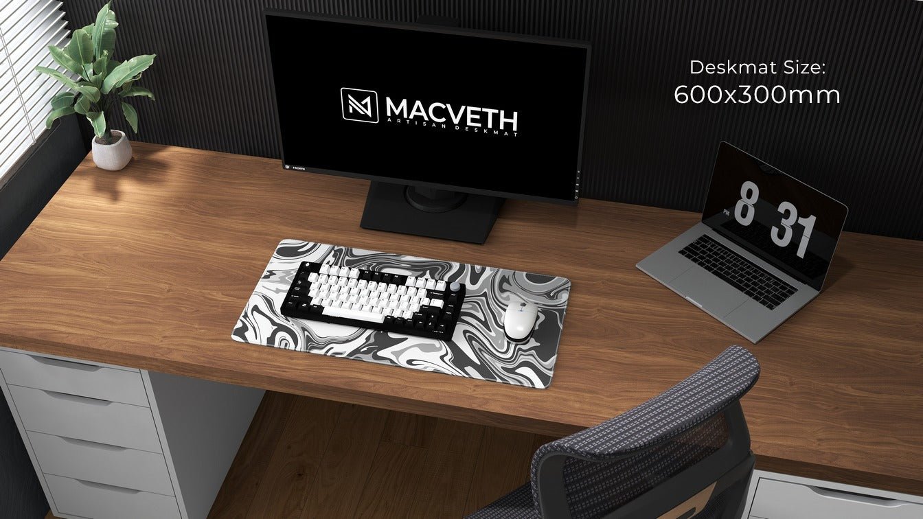 Custom Artisan Deskmat - MacvethOS Artisan Deskmat