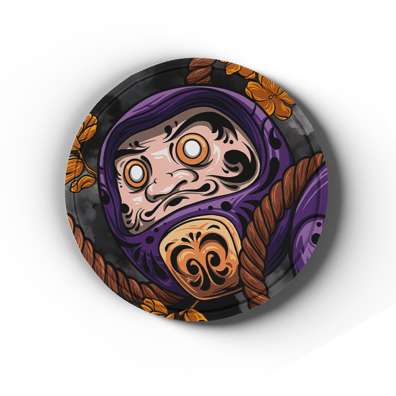 Daruma - Artisan Coasters - MacvethOS Artisan Deskmat