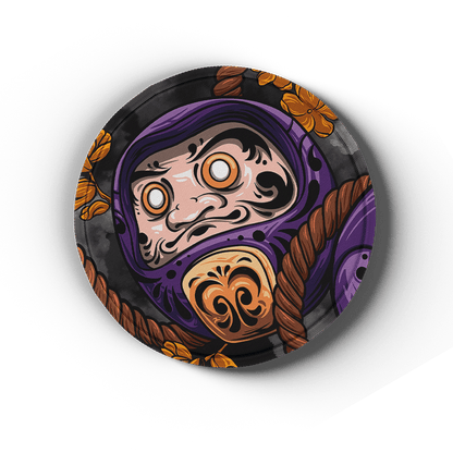 Daruma - Artisan Coasters - MacvethOS Artisan Deskmat