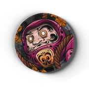 Daruma - Artisan Coasters - MacvethOS Artisan Deskmat