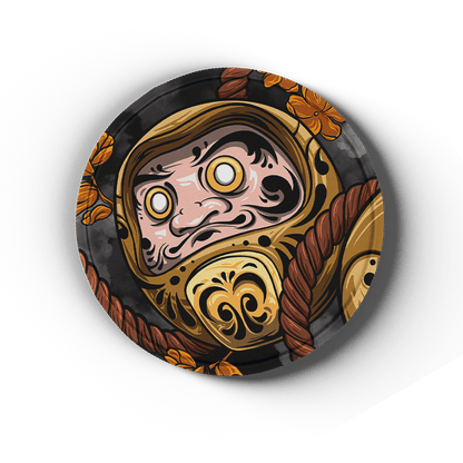 Daruma - Artisan Coasters - MacvethOS Artisan Deskmat
