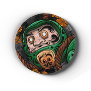 Daruma - Artisan Coasters - MacvethOS Artisan Deskmat
