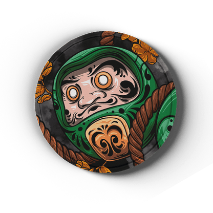 Daruma - Artisan Coasters - MacvethOS Artisan Deskmat