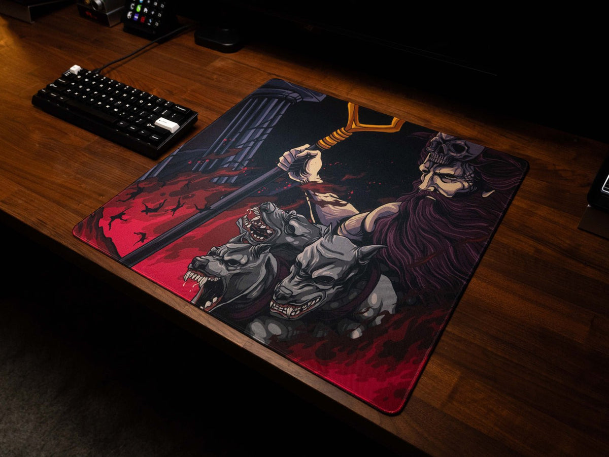 Greek Myth Hades - Omni Pro Deskmat - MacvethOS Artisan Deskmat