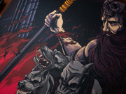 Greek Myth Hades - Omni Pro Deskmat - MacvethOS Artisan Deskmat