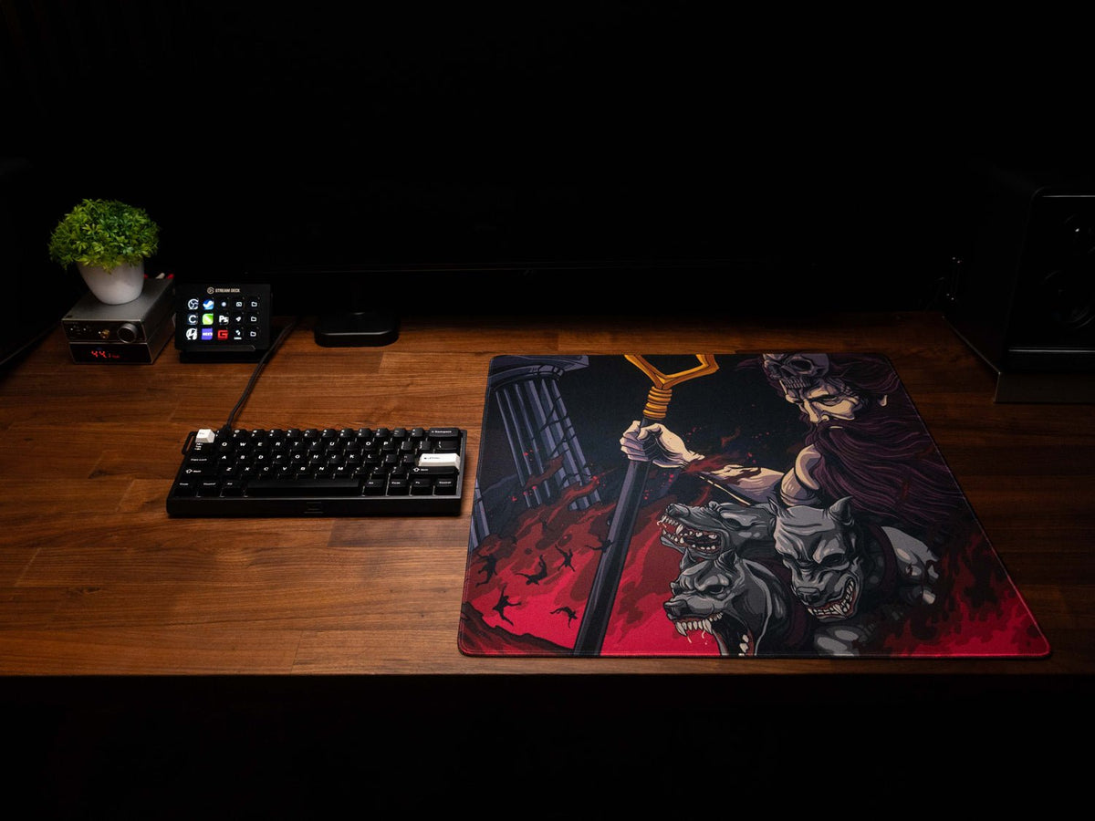 Greek Myth Hades - Omni Pro Deskmat - MacvethOS Artisan Deskmat