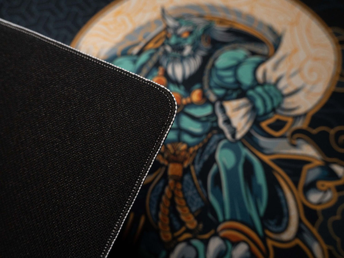 Greek Myth Poseidon - Omni Pro Deskmat - MacvethOS Artisan Deskmat