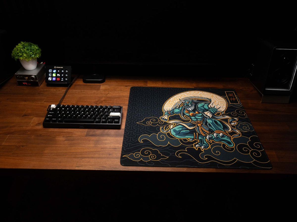 Greek Myth Poseidon - Omni Pro Deskmat - MacvethOS Artisan Deskmat