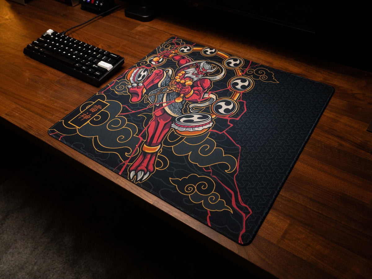 Greek Myth Raijin - Omni Pro Deskmat - MacvethOS Artisan Deskmat