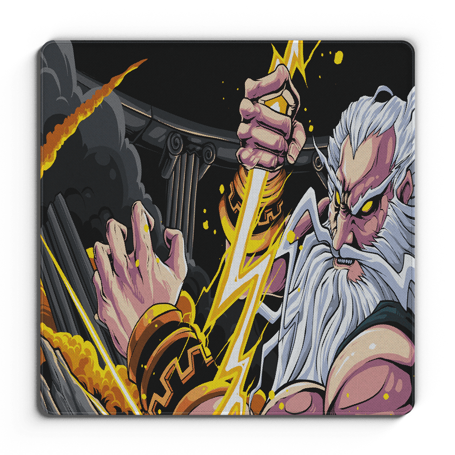 Greek Myth Zeus - Omni Pro Deskmat - MacvethOS Artisan Deskmat