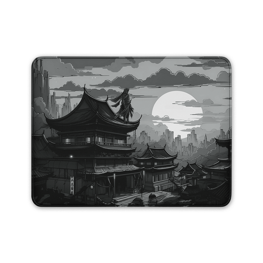 Hidden Village Mono ( Compact ) - MacvethOS Artisan Deskmat