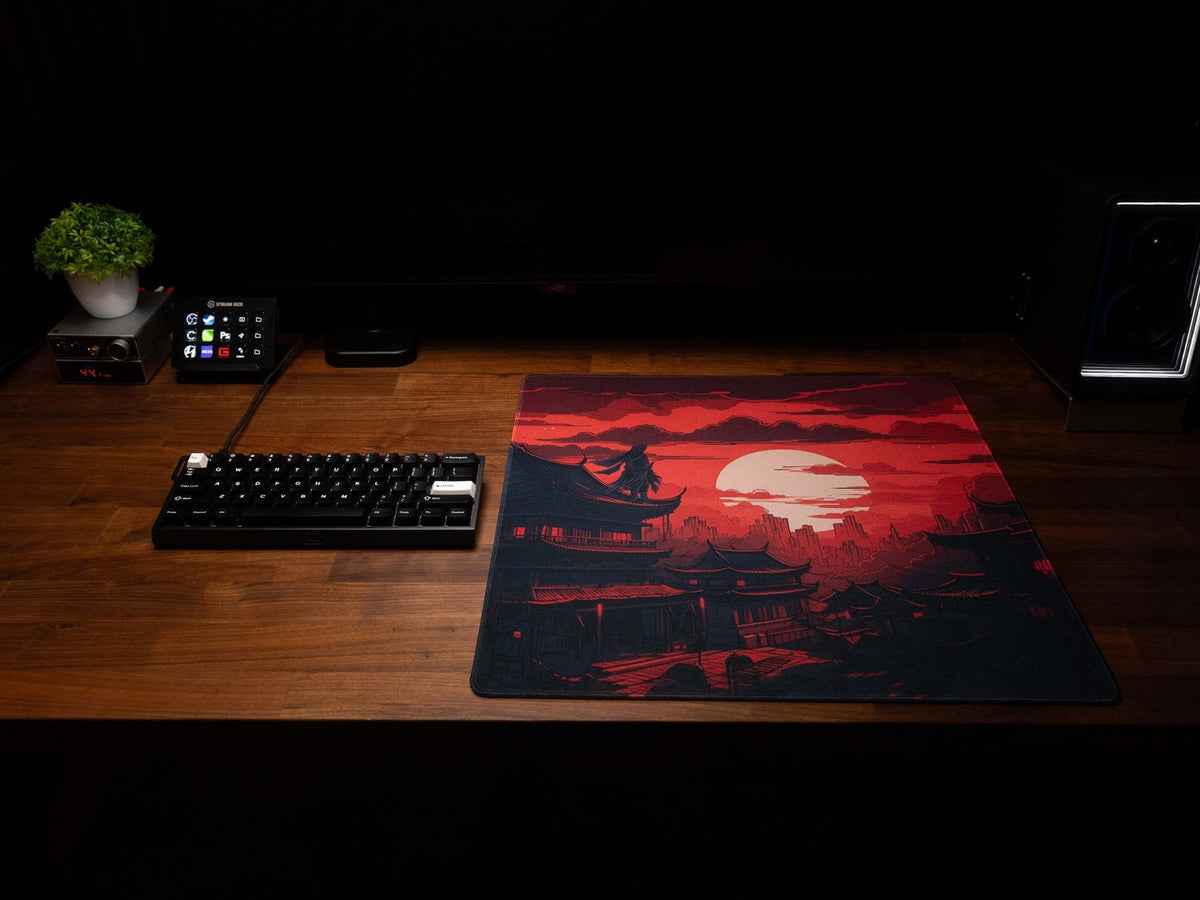 Hidden Village - Omni Pro Deskmat - MacvethOS Artisan Deskmat