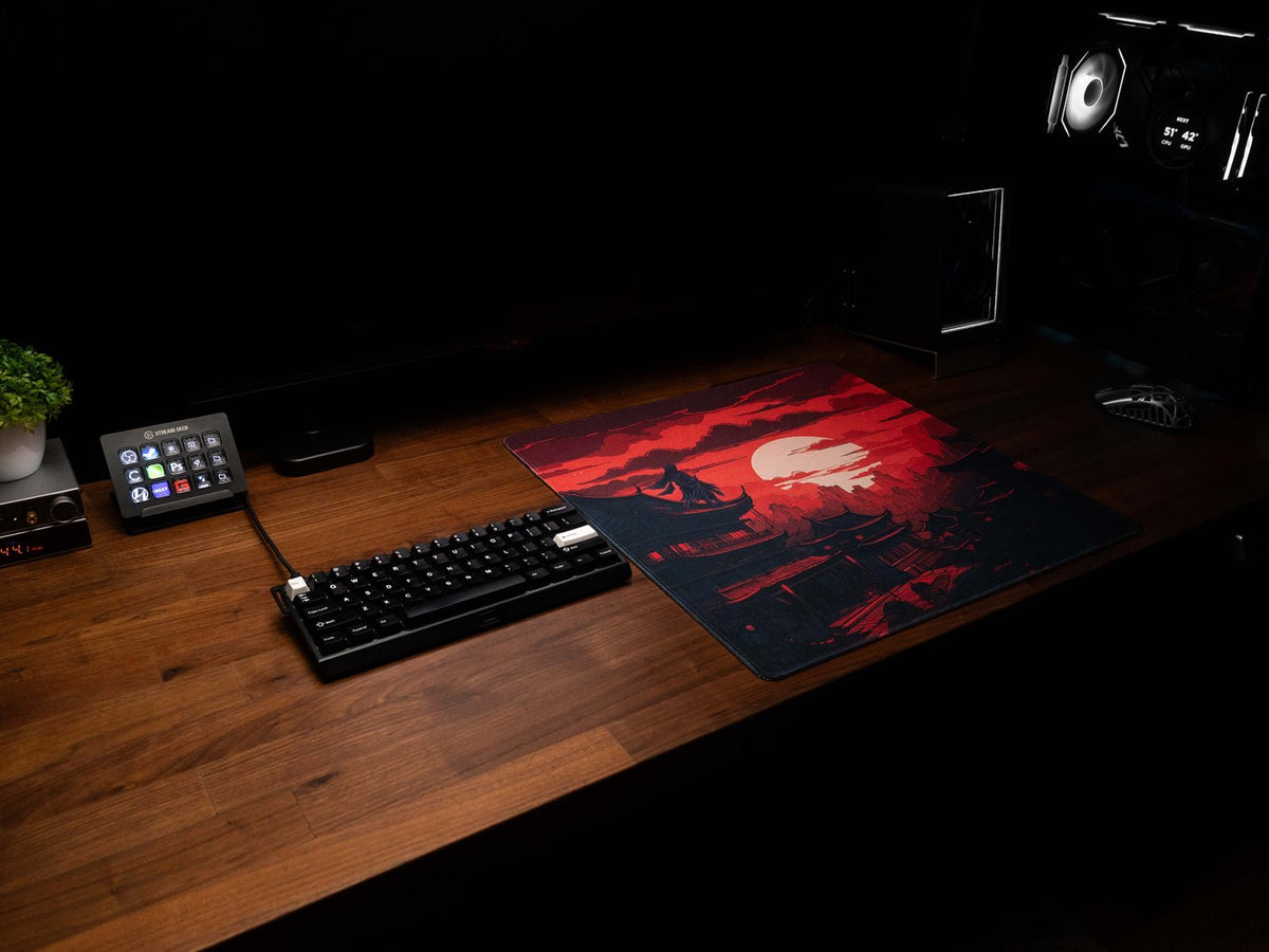 Hidden Village - Omni Pro Deskmat - MacvethOS Artisan Deskmat