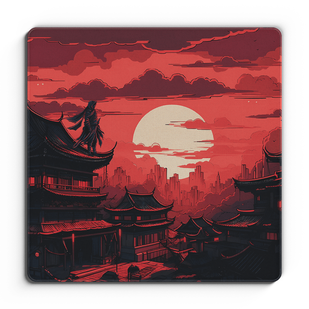 Hidden Village - Omni Pro Deskmat - MacvethOS Artisan Deskmat