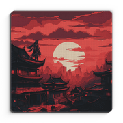 Hidden Village - Omni Pro Deskmat - MacvethOS Artisan Deskmat
