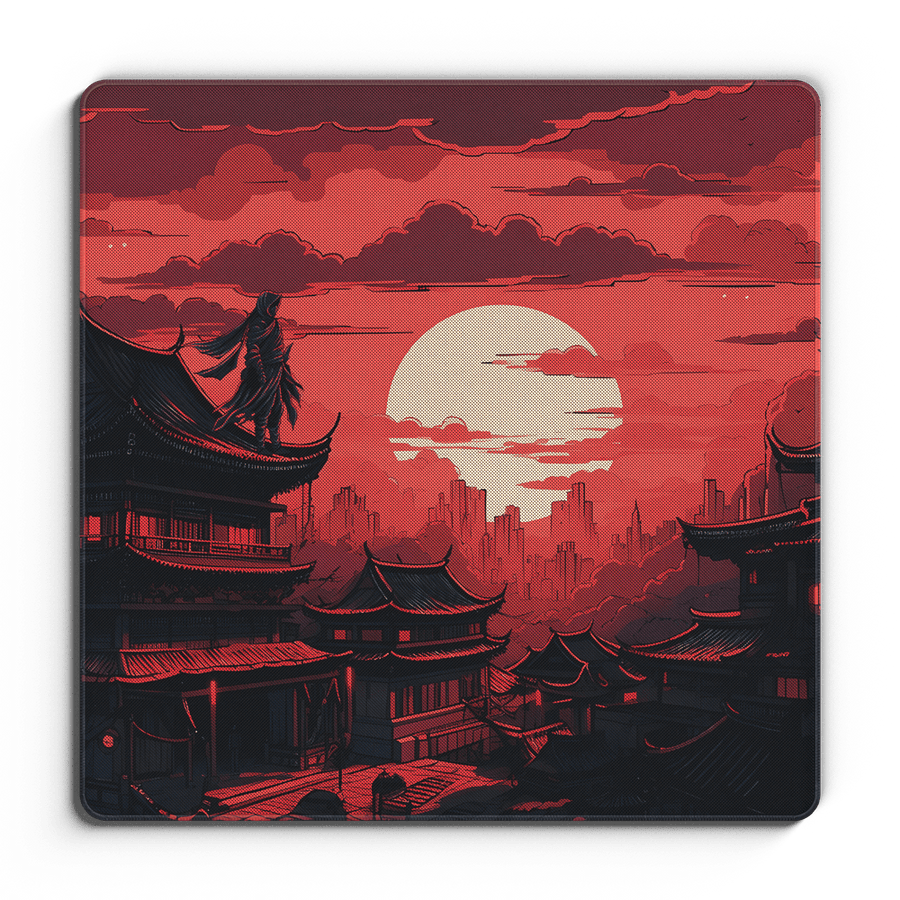 Hidden Village - Omni Pro Deskmat - MacvethOS Artisan Deskmat