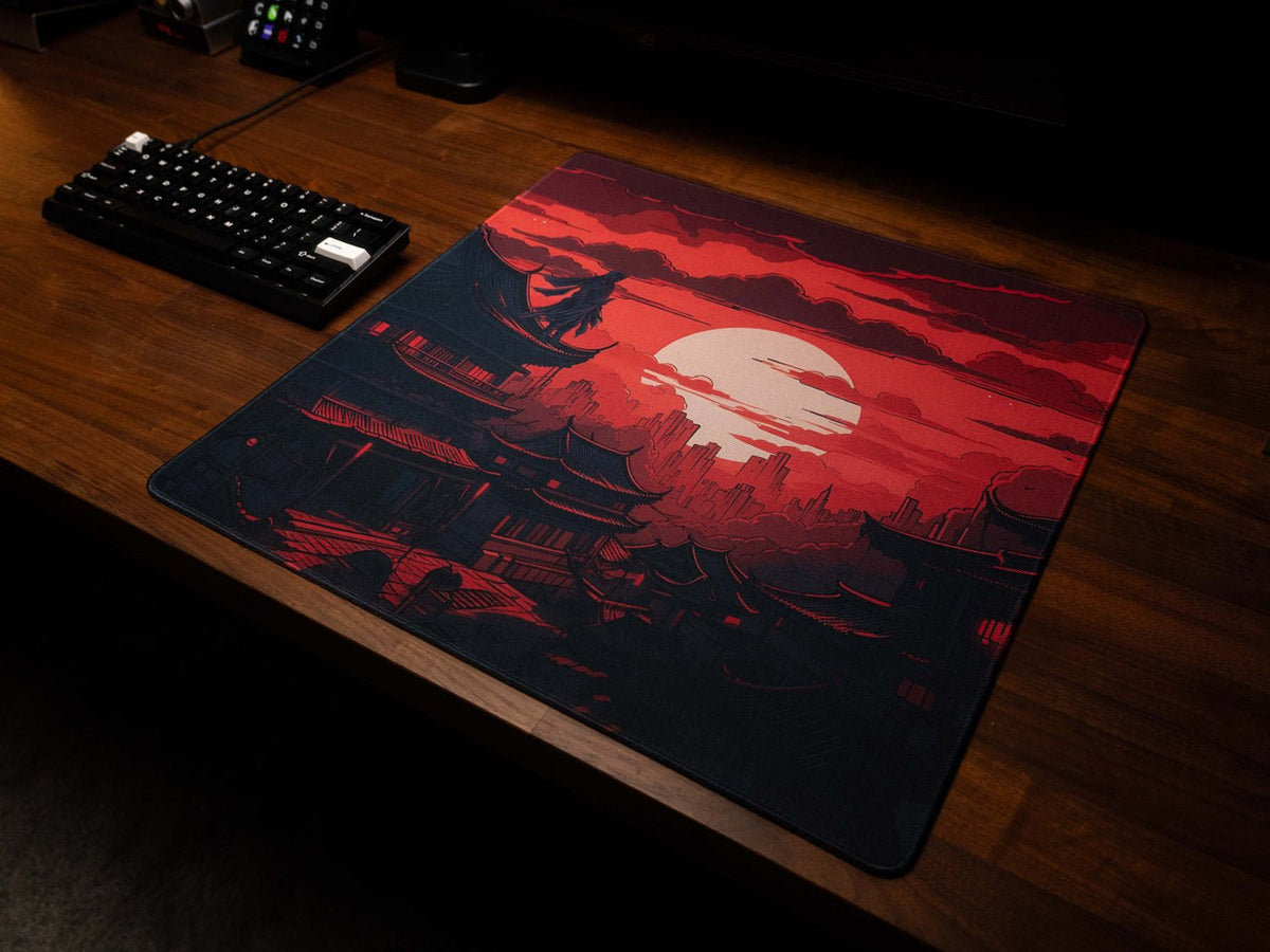 Hidden Village - Omni Pro Deskmat - MacvethOS Artisan Deskmat