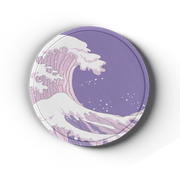 Kanagawa Hue - Artisan Coasters - MacvethOS Artisan Deskmat