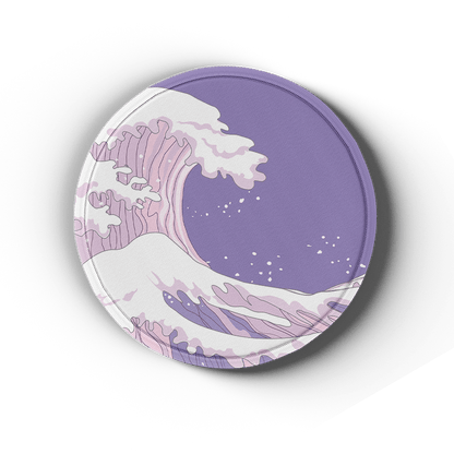 Kanagawa Hue - Artisan Coasters - MacvethOS Artisan Deskmat