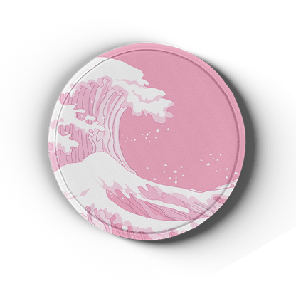 Kanagawa Hue - Artisan Coasters - MacvethOS Artisan Deskmat