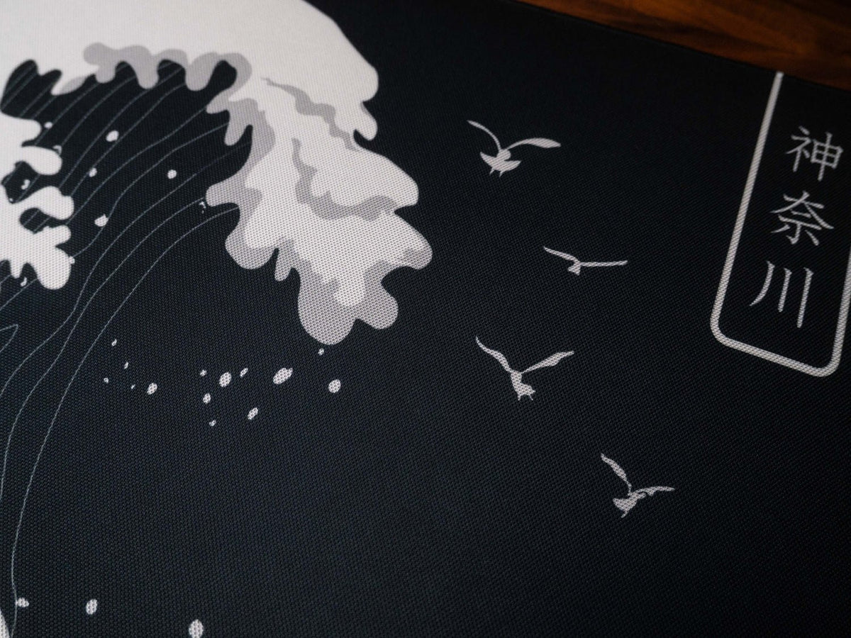 Kanagawa - Omni Pro Deskmat - MacvethOS Artisan Deskmat