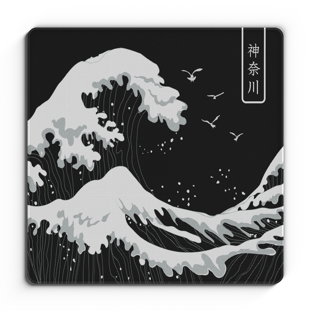 Kanagawa - Omni Pro Deskmat - MacvethOS Artisan Deskmat